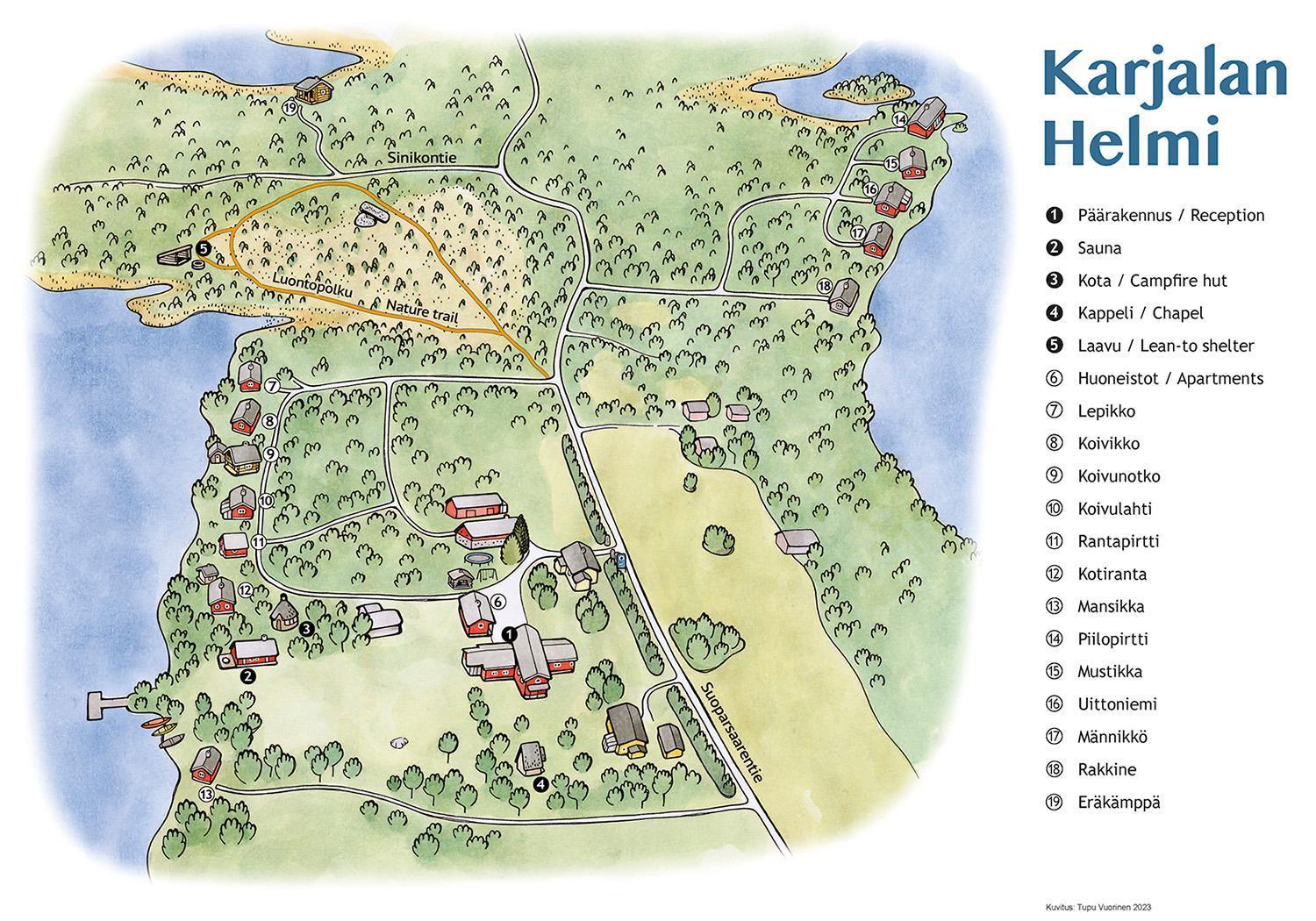 Karjalan Helmi Hotel Tolosenmäki Eksteriør billede